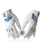 Max Maxb 1Pair Women Breathable Golf Gloves Left Right Hand Golfer Gloves 18