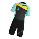 Maxbell Kids Short Sleeve Wetsuit Beach Diving Swimwear Swimsuit S