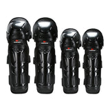 Maxbell Motorcycle Knee Elbow Pad Motorbike Motocross Knee Cap Arm Guard Shield Set