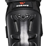 Maxbell Motorcycle Knee Elbow Pad Motorbike Motocross Knee Cap Arm Guard Shield Set