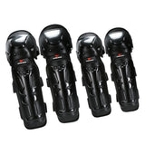 Maxbell Motorcycle Knee Elbow Pad Motorbike Motocross Knee Cap Arm Guard Shield Set