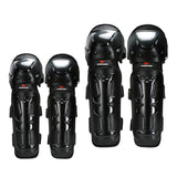 Maxbell Motorcycle Knee Elbow Pad Motorbike Motocross Knee Cap Arm Guard Shield Set