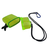 Maxbell Waterproof Dry Box Container Clip for Scuba Diving Snorkel Kayak Yellow