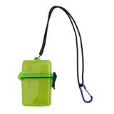 Maxbell Waterproof Dry Box Container Clip for Scuba Diving Snorkel Kayak Yellow