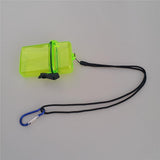 Maxbell Waterproof Dry Box Container Clip for Scuba Diving Snorkel Kayak Yellow