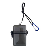 Maxbell Waterproof Dry Box Container Clip for Scuba Diving Snorkel Kayak Gray