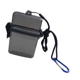 Maxbell Waterproof Dry Box Container Clip for Scuba Diving Snorkel Kayak Gray