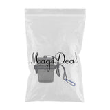 Maxbell Waterproof Dry Box Container Clip for Scuba Diving Snorkel Kayak Gray