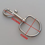 Maxbell 316 Stainless Steel Swivel Eye Bolt Snap Spring Hook for Scuba Diving