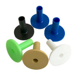 Max Maxb 6 Packs Rubber Golf Tee Holder for Golf Driving Range Tee Practice 54mm