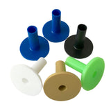 Max Maxb 6 Packs Rubber Golf Tee Holder for Golf Driving Range Tee Practice 54mm