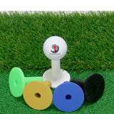 Max Maxb 6 Packs Rubber Golf Tee Holder for Golf Driving Range Tee Practice 54mm