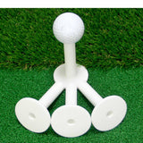 Maxbell 6pcs Rubber Golf Driving Range Practice Tee Holder Tees Divot Tool 60mm