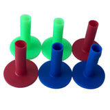 Max Maxb 6 Packs Rubber Golf Tee Holder for Golf Driving Range Tee Practice 65mm