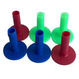 Max Maxb 6 Packs Rubber Golf Tee Holder for Golf Driving Range Tee Practice 65mm