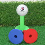 Max Maxb 6 Packs Rubber Golf Tee Holder for Golf Driving Range Tee Practice 65mm