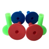 Max Maxb 6 Packs Rubber Golf Tee Holder for Golf Driving Range Tee Practice 65mm