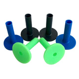 Max Maxb 6 Packs Rubber Golf Tee Holder for Golf Driving Range Tee Practice 70mm