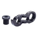 Max Maxb Bike Rear Derailleur Hanger Converter Extension Gear Tail Hook Extend Black