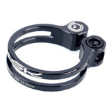 Max Maxb Bike Seat Post Clamp Ultralight Bicycle Seatpost Clip Black 34.9mm