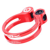 Max Maxb Bike Seat Post Clamp Ultralight Bicycle Seatpost Clip Red	31.8mm