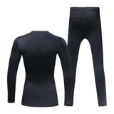 Max Maxb Women Thermal Underwear Set Winter Base Layer Fleece Top and Bottom Set XXXL