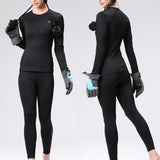 Max Maxb Women Thermal Underwear Set Winter Base Layer Fleece Top and Bottom Set XXXL