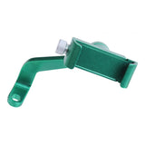 Maxbell Motorcycle Rear View Mirror Mount Phone Holder GPS Extender Bracket Greeb