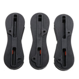 Maxbell 3 Sets Fusion Fin Box for Surfboard Surfing Plug with Screws Key 9 Degree