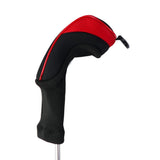 Maxbell Long Neck Golf Club Headcover Wood Driver Head Cover Golf Pole Sleeve Red