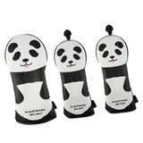 Maxbell 3pcs/set Golf Club Head Cover Wood Driver Headcover Guard with Number Tag