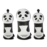 Maxbell 3pcs/set Golf Club Head Cover Wood Driver Headcover Guard with Number Tag