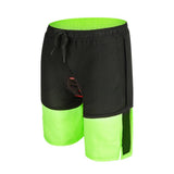 Maxbell 2 in 1 Padded Cycling Shorts Underwear Liner Loose Fit Half Short Pants L