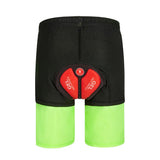 Maxbell 2 in 1 Padded Cycling Shorts Underwear Liner Loose Fit Half Short Pants XXXL