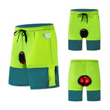 Maxbell Men Cycling Padded Shorts Riding Loose Fit Bicycle Short Half Pants XXXL