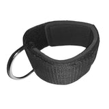 Maxbell Ankle Strap D-Ring Cable Machine Attachment Leg Thigh Pulley Wrap Black