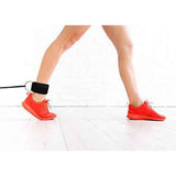 Maxbell Ankle Strap D-Ring Cable Machine Attachment Leg Thigh Pulley Wrap Black