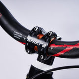 Maxbell Aluminum Alloy Bicycle Handlebar Cycling Bike Riser Bar Black+Red