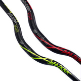 Maxbell Aluminum Alloy Bicycle Handlebar Cycling Bike Riser Bar Black+Red