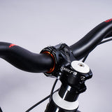 Maxbell Aluminum Alloy Bicycle Handlebar Cycling Bike Riser Bar Black+Red