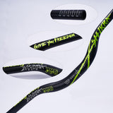 Maxbell Aluminum Alloy Bicycle Handlebar Cycling Bike Riser Bar Black+Green