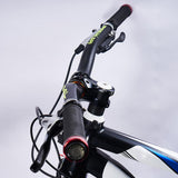 Maxbell Aluminum Alloy Bicycle Handlebar Cycling Bike Riser Bar Black+Green
