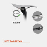 Maxbell 1x Carbon Fiber Road Bike Seatpost Mountain Bike Seat Post 5° Φ25.4x400mm