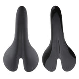 Maxbell MTB Folding Road Bike Saddle Carbon Fiber Bicycle Seat Cushion Pad Polished