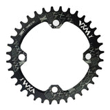 Maxbell Bike Chainring 104 BCD Narrow Wide Chain Ring Chainwheel Sprockets Black 38T