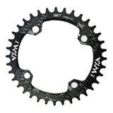 Maxbell Bike Chainring 104 BCD Narrow Wide Chain Ring Chainwheel Sprockets Black 38T