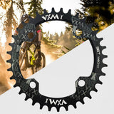 Maxbell Bike Chainring 104 BCD Narrow Wide Chain Ring Chainwheel Sprockets Black 38T