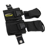 Maxbell Scuba Diving Wight Bag Cargo Pocket Pouch Lead Holder for Backplate Mount