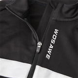 Maxbell Cycling Jacket Top Long Sleeve Zipper Bike Running Riding Racing Jersey M