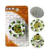 Maxbell Magnetic Golf Cap Clip Ball Marker Zinc Alloy Golfer Training Aid Ladybug